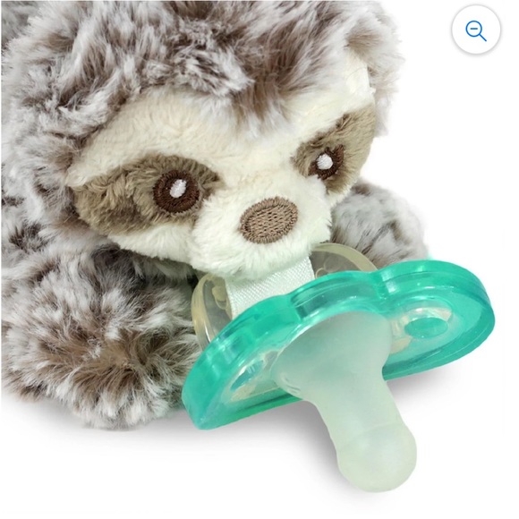 RaZbaby Newborn Sloth Pacifier Holder - Picture 3 of 5